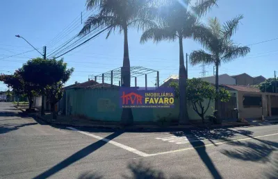Esquina com duas casas com 4 dormitórios à venda, 200 m² por r$ 350.000 - jardim paraty