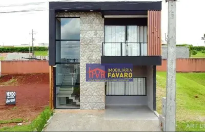 Sobrado com 2 dormitórios à venda, 147 m² por r$ 607.000,00 - heimtal - londrina/pr