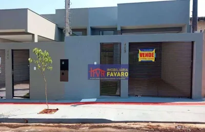 Casa com 2 dormitórios à venda, 80 m² por r$ 335.000,00 - estados - londrina/pr