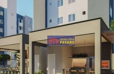 London park, 1 dormitório à venda, 47 m² por r$ 170.000 - jardim maria celina - londrina/pr