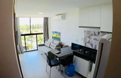 Apartamento para venda em ipojuca, maracaípe, 1 dormitório, 1 suíte, 1 banheiro, 1 vaga