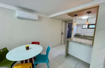 Apartamento para venda em ipojuca, porto de galinhas, 2 dormitórios, 1 suíte, 1 banheiro, 1 vaga