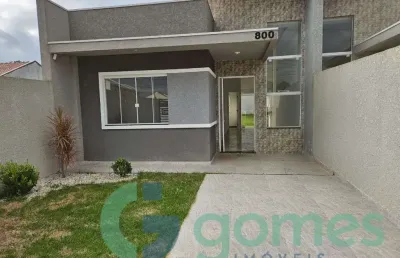 Casa com 3 dormitórios à venda, 64 m² por r$ 550.000,00 - santa terezinha - fazenda rio grande/pr