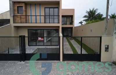 Sobrado com 3 dormitórios à venda, 120 m²  - brejatuba - guaratuba/pr