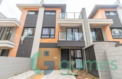 Casa com 3 dormitórios à venda, 109 m²  - santa cândida - curitiba/pr