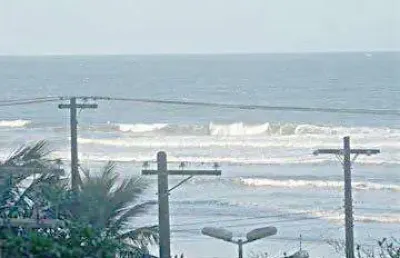 Pitangueiras - lindo apartamento, vista maravilhosa do mar, calçadão, 1 por andar