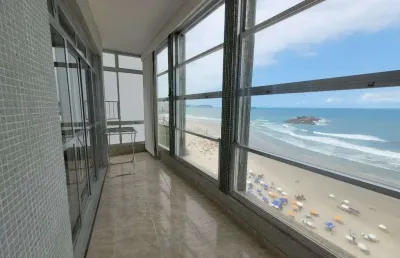 Pitangueiras- frente total ao mar com maravilhosa vista mar , 215 m² úteis.