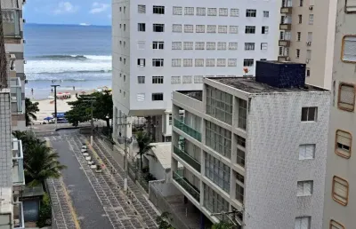 Pitangueiras- calçadão com maravilhosa vista mar , garagem no prédio.