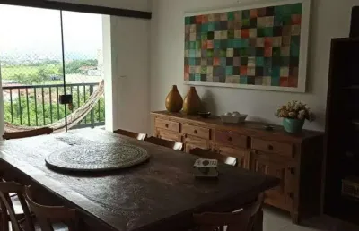 Apartamento com 3 dormitórios à venda, 94 m² - tombo - guarujá/sp
