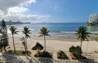 Apartamento com 4 dormitórios à venda, 170 m² - astúrias - guarujá/sp
