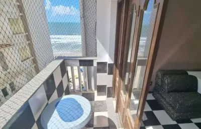 Apartamento com 1 dormitório à venda, 56 m² - pitangueiras - guarujá/sp