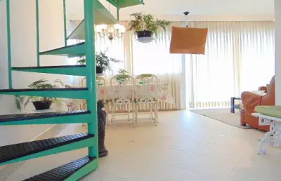 Cobertura com 4 dormitórios à venda, 200 m² - pitangueiras - guarujá/sp