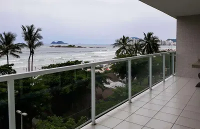 Apartamento com 4 dormitórios, 220 m² - venda ou aluguel - pitangueiras - guarujá/sp