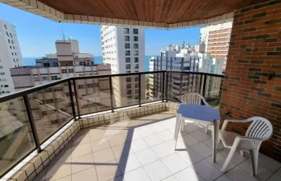 Apartamento com 4 dormitórios à venda, 190 m²- astúrias - guarujá/sp
