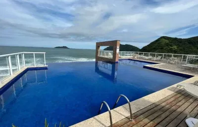 Apartamento com 3 dormitórios à venda, 105 m² - tombo - guarujá/sp