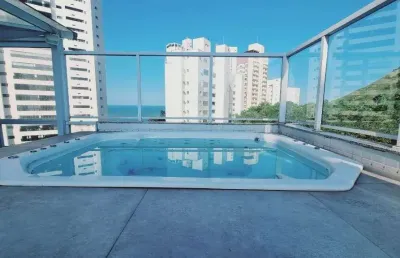 Cobertura cinematográfica , penthouse , com 4 dormitórios, 230 m² útes , lazer total privativo - 02 vagas de garagem .