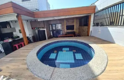 Cobertura com 3 quartos à venda na Rua Antônio Alonso Gonzalez, 550, Tombo, Guarujá