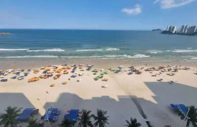 Apartamento com 1 dormitório à venda, 65 m²  - pitangueiras - guarujá/sp