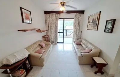Pitangueiras - apartamento amplo com 2 dormitórios na praia de pitangueiras com piscina e 2 vagas para auto