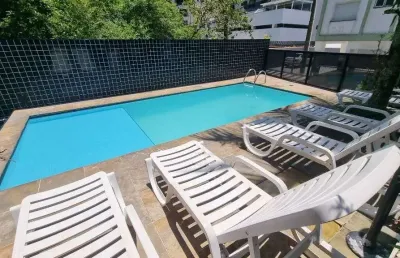 Apartamento com 3 dormitórios à venda, 168 m² - pitangueiras - guarujá/sp
