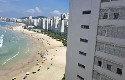 Apartamento super amplo clean, mobiliado, com vista para o mar