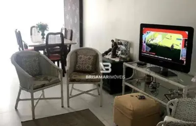 Pitangueiras – na segunda quadra da praia, local nobre, vistinha para o mar, 87 m² úteis, localização privilegiada, 02 vagas de garagem, área de lazer