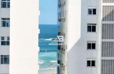 Apartamento dos sonhos em pitangueiras, guarujá – porteira fechada e vista parcial do mar!