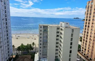Pitangueiras- calçadão com maravilhosa vista mar , garagem no prédio.