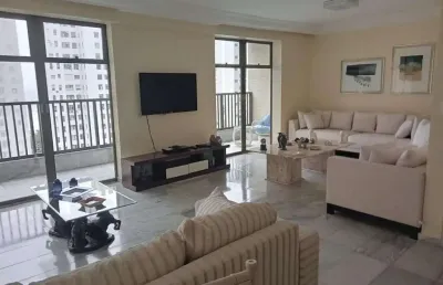 Apartamento com 4 dormitórios, 230 m² - venda - pitangueiras - guarujá/sp