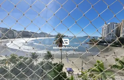 Astúrias- frente total ao mar , maravilhoso apartamento totalmente decorado , excelente área de lazer , 02 vagas de garagem .