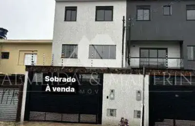 Sobrado à venda, 3 quartos, 3 vagas, parque das nações - santo andré/sp