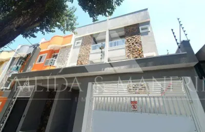 Cobertura à venda, 2 quartos, 1 suíte, 1 vaga, utinga - santo andré/sp