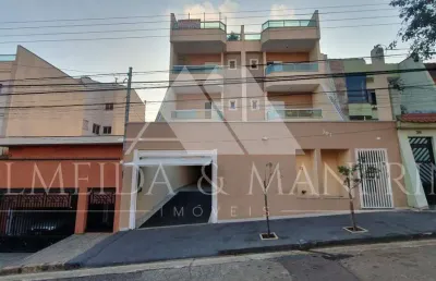 Excelente oportunidade! cobertura 140m² região utinga - santo andré! 03 dormitórios - 02 vagas - área gourmet