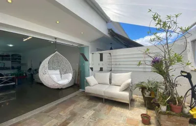 Cobertura duplex para venda em santos, ponta da praia, 3 dormitórios, 2 suítes, 4 banheiros, 2 vagas