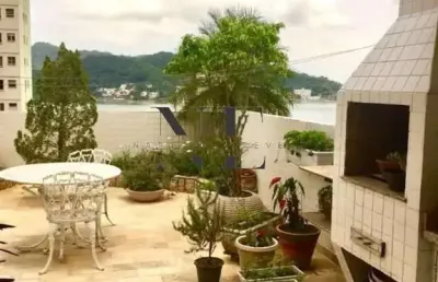 Cobertura para venda em são vicente, centro, 4 dormitórios, 3 suítes, 5 banheiros, 3 vagas