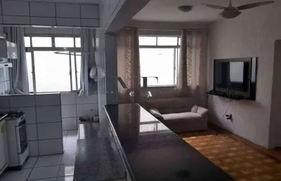 Apartamento para venda em santos, vila mathias, 2 dormitórios, 1 banheiro