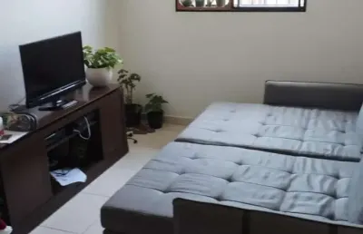 Apartamento para venda em são vicente, vila matias, 2 dormitórios, 1 banheiro, 1 vaga