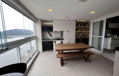 Apartamento para venda em santos, ponta da praia, 3 dormitórios, 3 suítes, 5 banheiros, 3 vagas