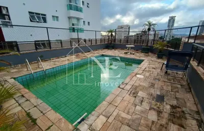Cobertura duplex para venda em santos, boqueirão, 4 dormitórios, 2 suítes, 5 banheiros, 2 vagas