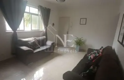 Apartamento para venda em santos, encruzilhada, 3 dormitórios, 1 banheiro, 1 vaga