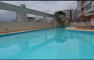 Apartamento para venda em santos, gonzaga, 2 dormitórios, 2 suítes, 3 banheiros, 1 vaga