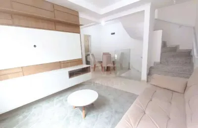 Casa para venda em santos, campo grande, 2 dormitórios, 2 suítes, 3 banheiros, 1 vaga