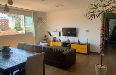 Apartamento para venda em santos, marapé, 2 dormitórios, 1 suíte, 3 banheiros, 2 vagas