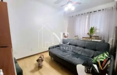 Apartamento para venda em santos, campo grande, 3 dormitórios, 1 banheiro, 1 vaga