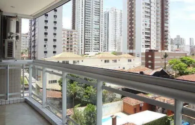 Apartamento para venda em santos, pompéia, 2 dormitórios, 2 suítes, 4 banheiros, 1 vaga