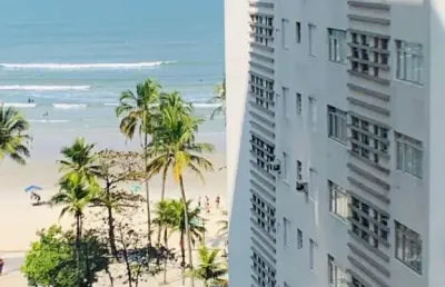 Apartamento para venda em guarujá, pitangueiras, 2 dormitórios, 2 banheiros, 1 vaga