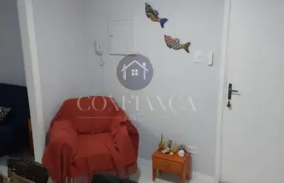Apartamento para venda em são vicente, centro, 1 dormitório, 1 banheiro, 1 vaga