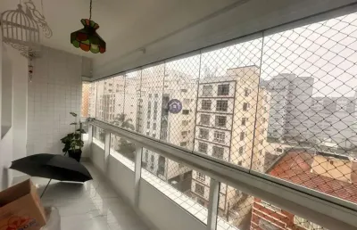 Apartamento para venda em são vicente, centro, 2 dormitórios, 2 suítes, 3 banheiros, 1 vaga