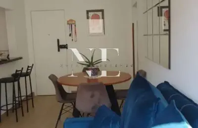 Apartamento para venda em são vicente, itararé, 1 dormitório, 1 banheiro, 1 vaga