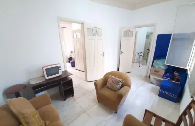 Casa sobreposta para venda em santos, boqueirão, 2 dormitórios, 1 banheiro